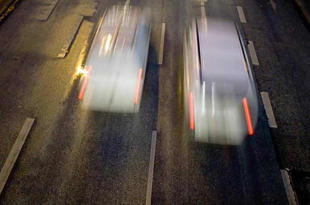 istock Street Night Scene with car traffic 480593770