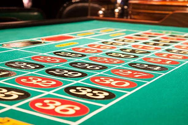 istock Surface of a roulette table inside the casino 480594547