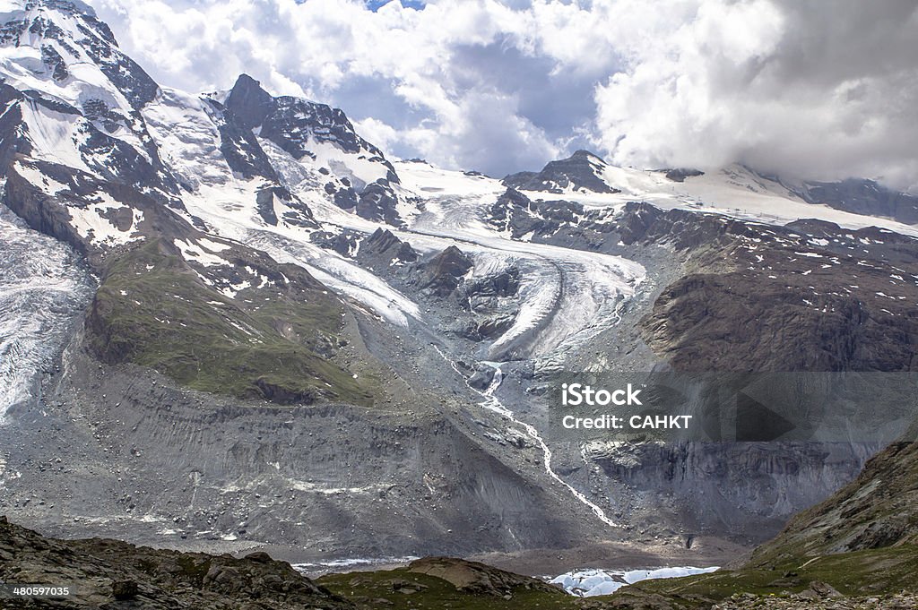 「Matterhorn 」 - 氷河のロイヤリティフリーストックフォト