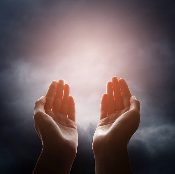 istock Hand reaching for the cloud in the sky 480599986