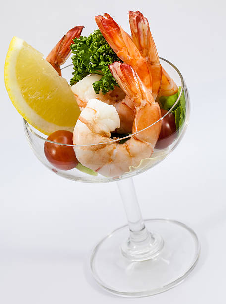 istock Shrimp Cocktail Isolated on a White Background. 480600112