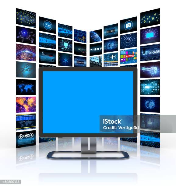 Media Concept Stock Photo - Download Image Now - Internet, Multimedia, The Media