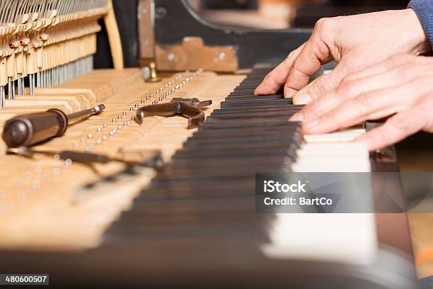 Piano Tuning Tool Stock Photo - Download Image Now - Piano Tuner, Hand Tool, Piano