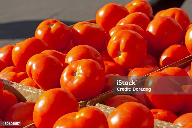 Close Up Of Tomatoes Stock Photo - Download Image Now - Dieting, Farmer's Market, Food