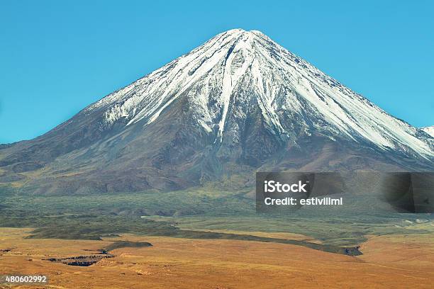 Licancabur Volcano Stock Photo - Download Image Now - 2015, Altiplano, Andes