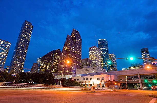 istock View of downtown Houston at twilight 480603234