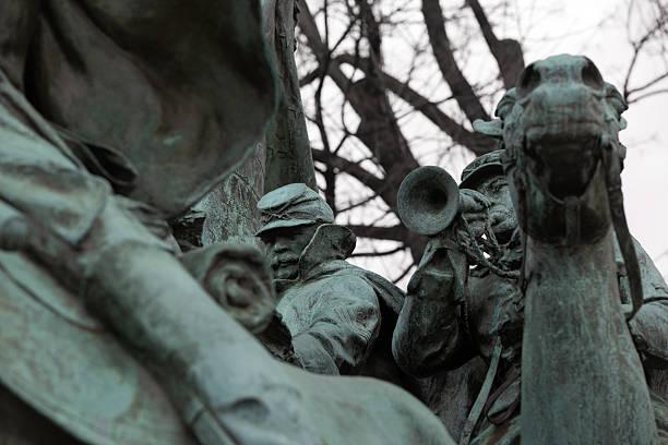 istock Bronze statue of a calvary charge, Washington DC 480605323