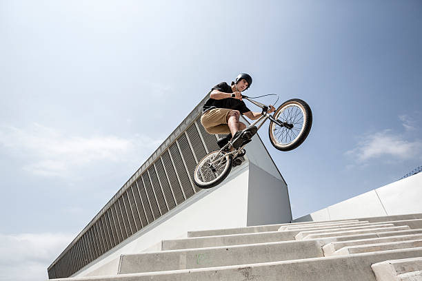 Freestyle bmx blur hi-res stock photography and images - Alamy