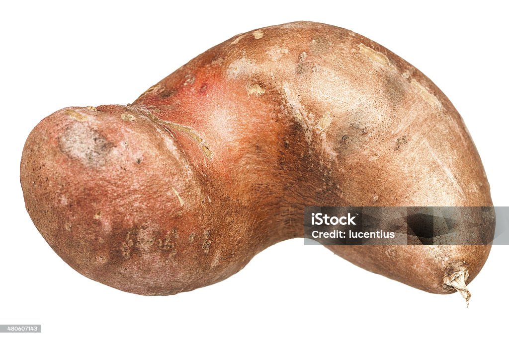 Sweet potato Sweet potato isolated on white. Carbohydrate - Biological Molecule Stock Photo