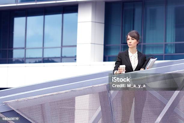 Businesswoman Outdoors Stock Photo - Download Image Now - Adult, Adults Only, Business