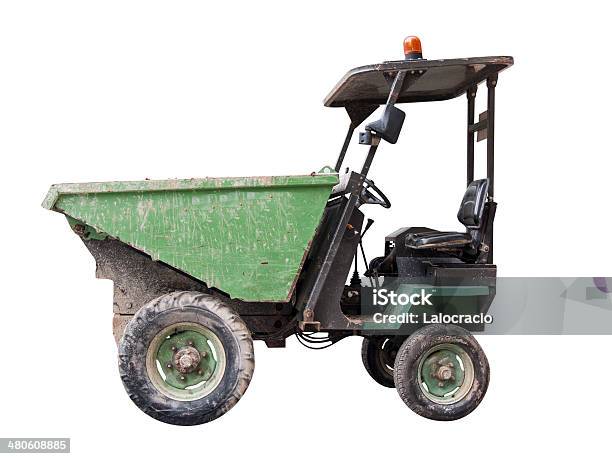 Tipper Foto de stock y más banco de imágenes de Antihigiénico - Antihigiénico, Contenedor de carga, Fondo blanco