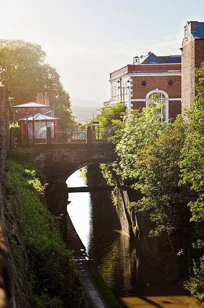 istock Northgate bridge over Shropshire union Canal Chester UK 480610431