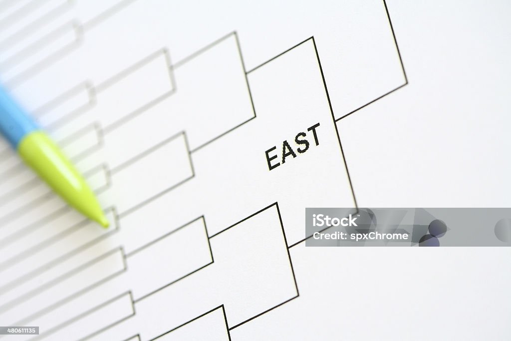 National Championship Winkelträger-East - Lizenzfrei Basketball Stock-Foto