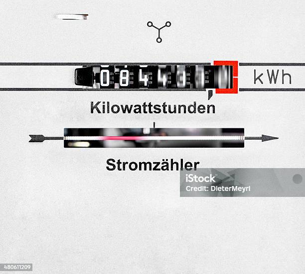 Foto de Disco De Kwh Medida De Potência Stromzählercorrida e mais fotos de stock de Alemanha