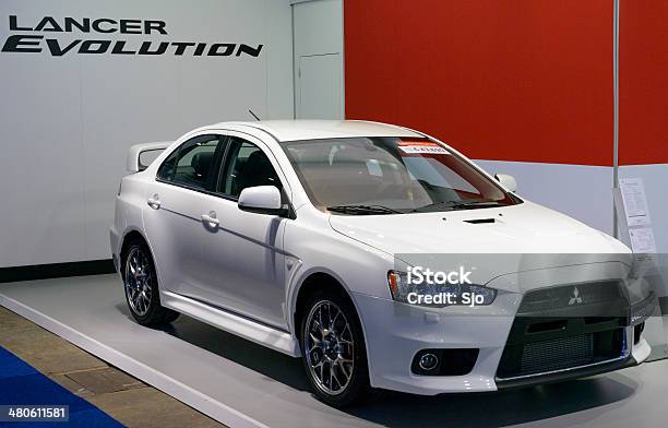 Mitsubishi Lancer Evolution Stock Photo - Download Image Now - Development, Lance, Mitsubishi Group