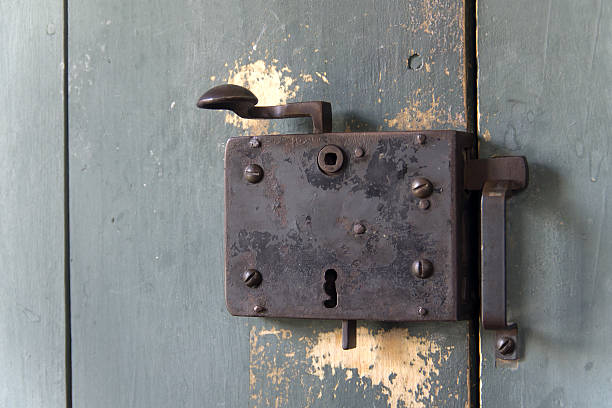 istock Antique Door Lock and Latch 480612199