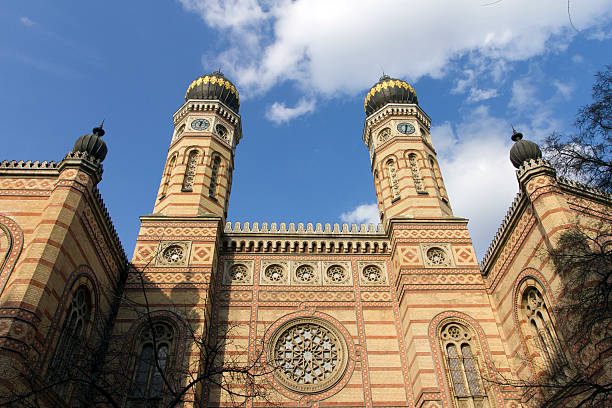 Grand Synagogue stock photo