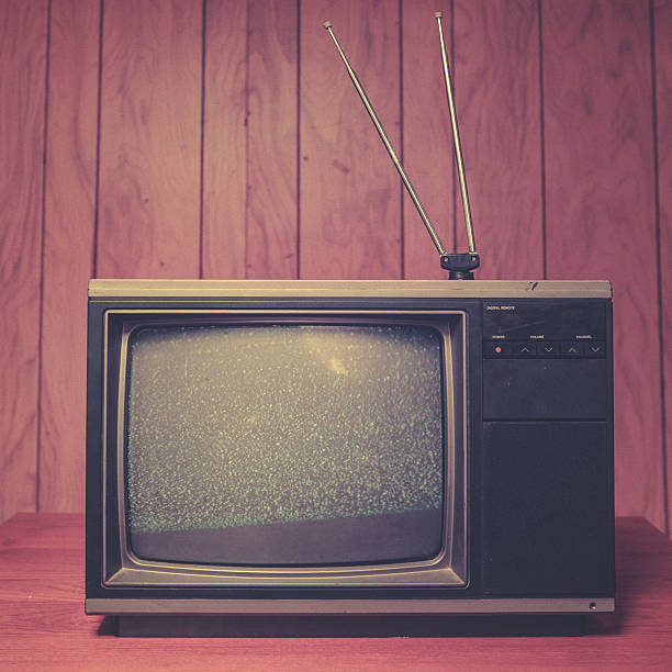 istock Classic Television with Vintage Film 480614217