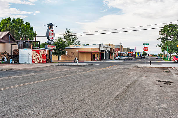 Willcox Arizona Street Views stock photo