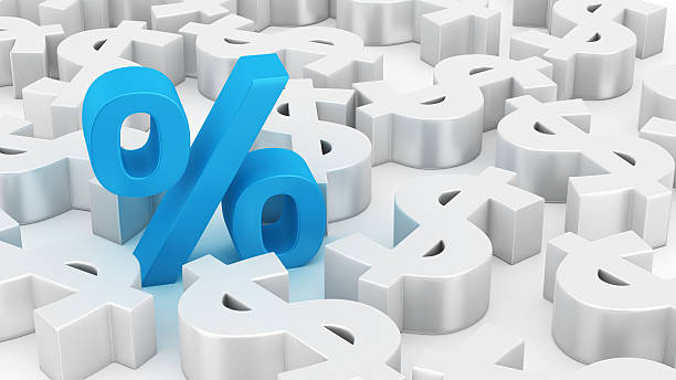 istock Big percent of dollars 480617317