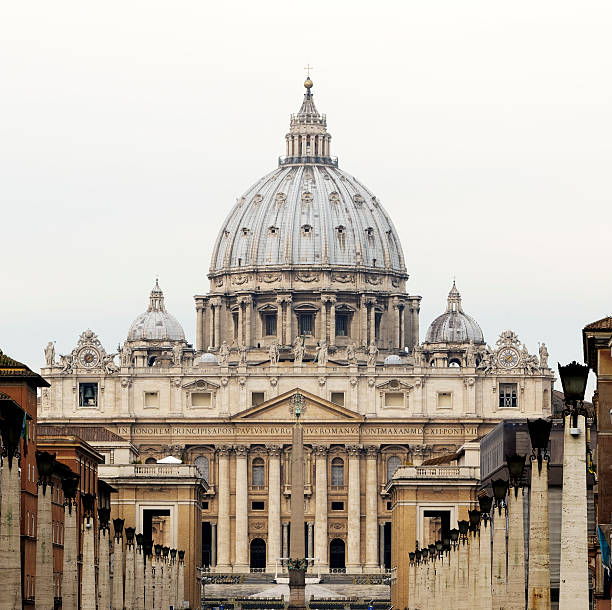 St. Peter's Basilica stock photo