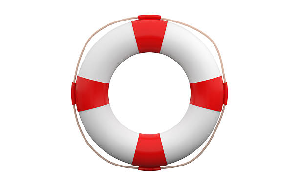 istock Lifebuoy isolated on a white background 480619238