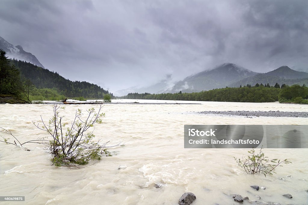 Água de inundação - Royalty-free Enchente Foto de stock