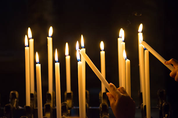 istock Candels in the church 480619998