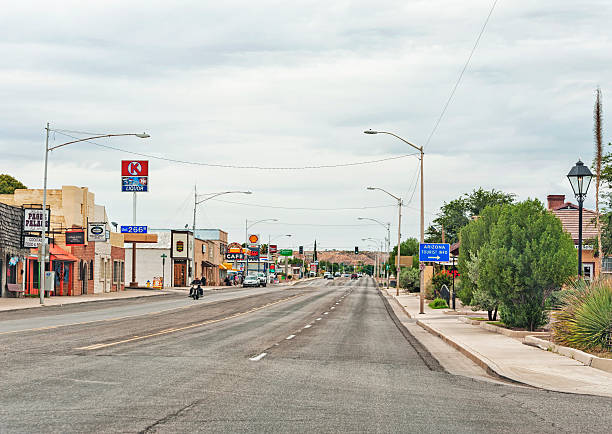 Benson Arizona Street Scene stock photo