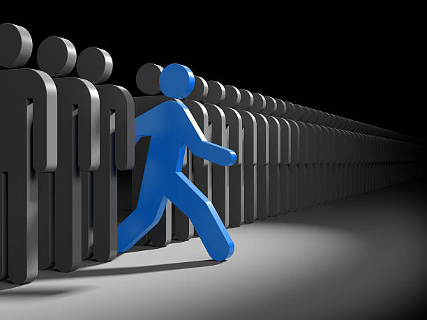 istock Different people. Run to new opportunities 480621072