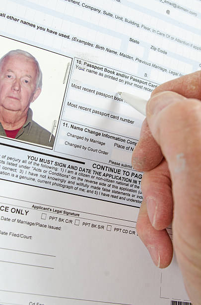 istock USA Passport Renewal Form 480621187