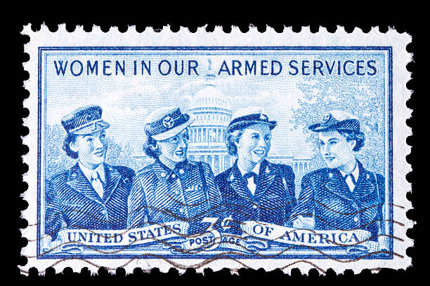 istock Women in Armed Services 1952 U.S. Postage Stamp 480622627