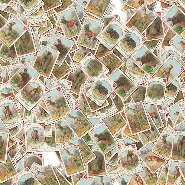 istock Noah animal families card game seamless repeating tile 480623931