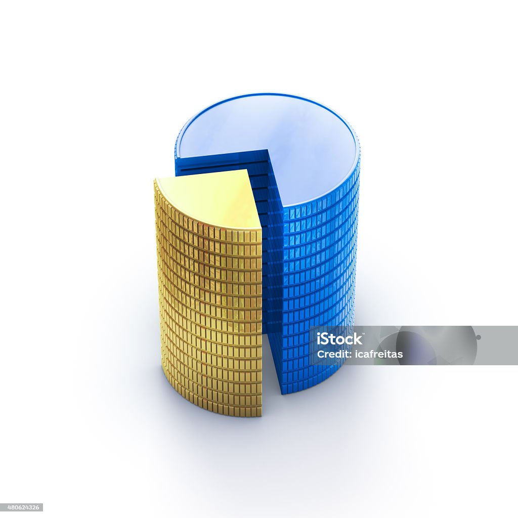 Coin Stack Shape Coins Stack In Graphic Shapeeconomy Concept Stock Photo - Download ...