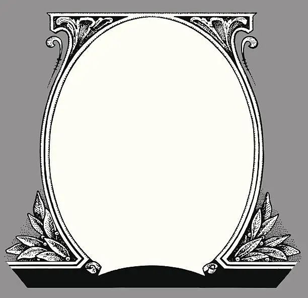 Vector illustration of Dollar Frame