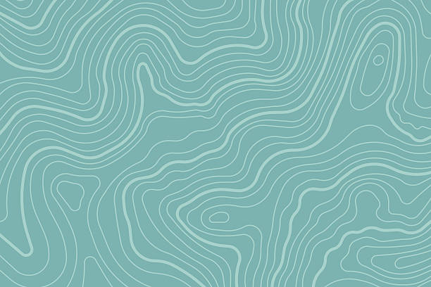 Topographic Map Background Topographic map background with space for copy. EPS 10 file. Transparency effects used on highlight elements. topographical stock illustrations