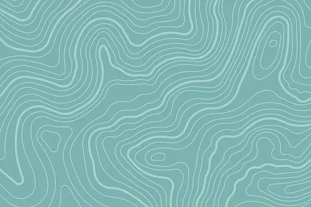Vector illustration of Topographic Map Background