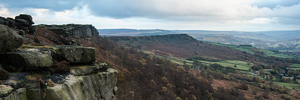 istock Panorama landscape Peak District National Park England in Fall 480632025