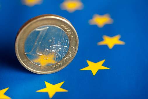 Euro coin.