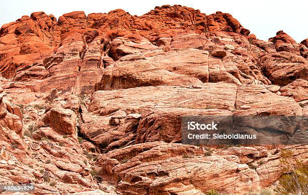 Red Rock Canyon Cerca De Las Vegas Rockformation Primer Plano Foto de stock y más banco de imágenes de Formación de roca