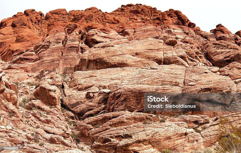 Red Rock Canyon, w pobliżu Las Vegas Rockformation Zbliżenie. - Zbiór zdjęć royalty-free (Bez ludzi)