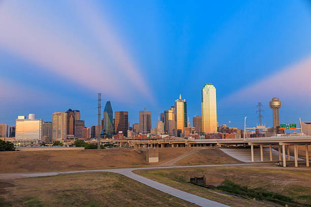istock Dallas City skyline at twilight 480635218