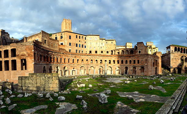 istock Trajan forum market in Rome 480638543