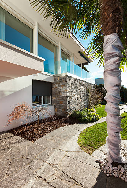 istock Modern house, outdoor 480639063