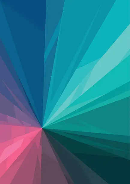 Vector illustration of Vertical abstract background with color graphic elements.