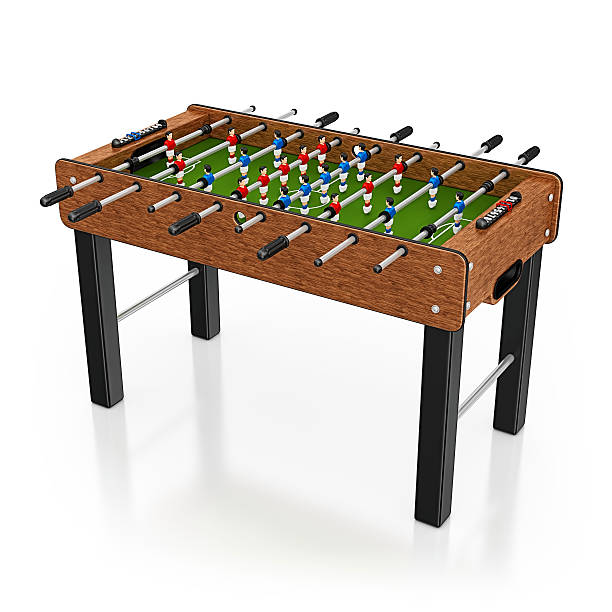 soccer table stock photo