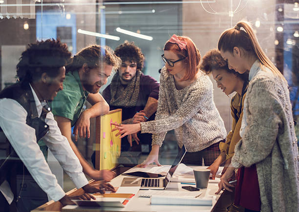 istock Start-up team working on meeting in the office. 480662714