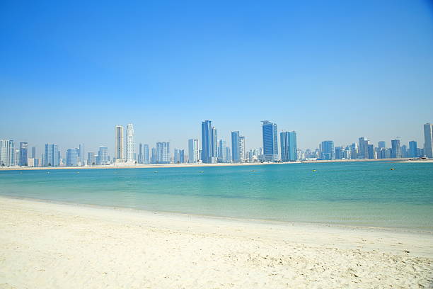 istock Al Mamzar Beach Park in Dubai 480663934