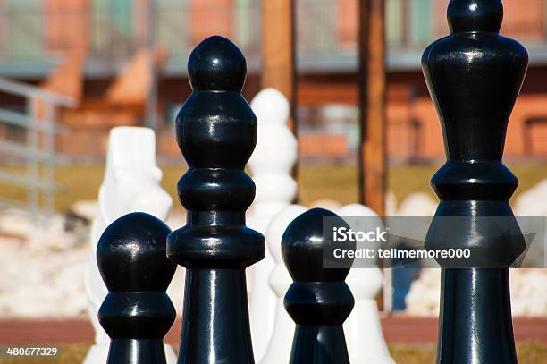 Foto de Royal Xadrez e mais fotos de stock de Bispo - Peça de xadrez - Bispo - Peça de xadrez, Branco, Cor Preta