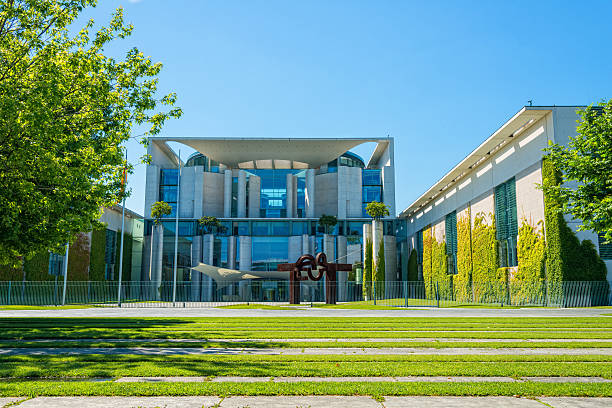 수상 관청 (독일형 bundeskanzleramt) 베를린 (berlin - chancellery 뉴스 사진 이미지